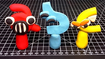 #abcd #asmr LOWERCASE ALPHABET LORE WITH CLAY BUT THEY SPRUNKI. CLAY CREATION IDEAS.