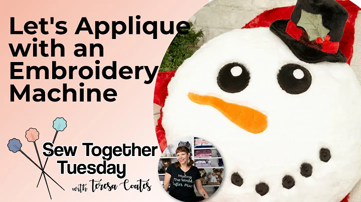 Sew Together Tuesday: Let's Applique with an Embro...