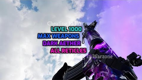 Cold War XP Lobby | Max Weapons | Level 1000 | Dark Aether | Reticles