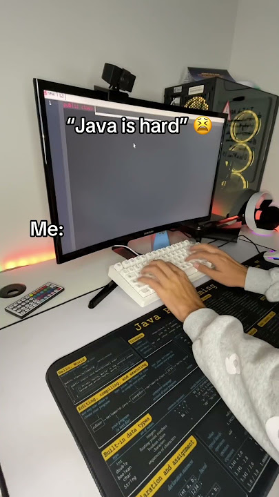 This mat helped me learn Java so fast 😭 #coding #java #programming #computer