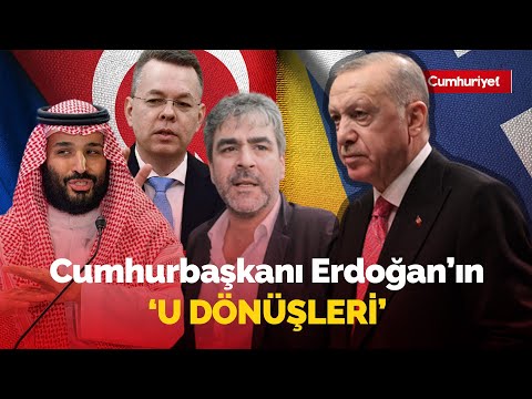 AKP'li Cumhurbaşkanı Erdoğan'ın 'U Dönüşleri'