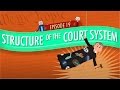 Structure of the court system crash course government and politics 19