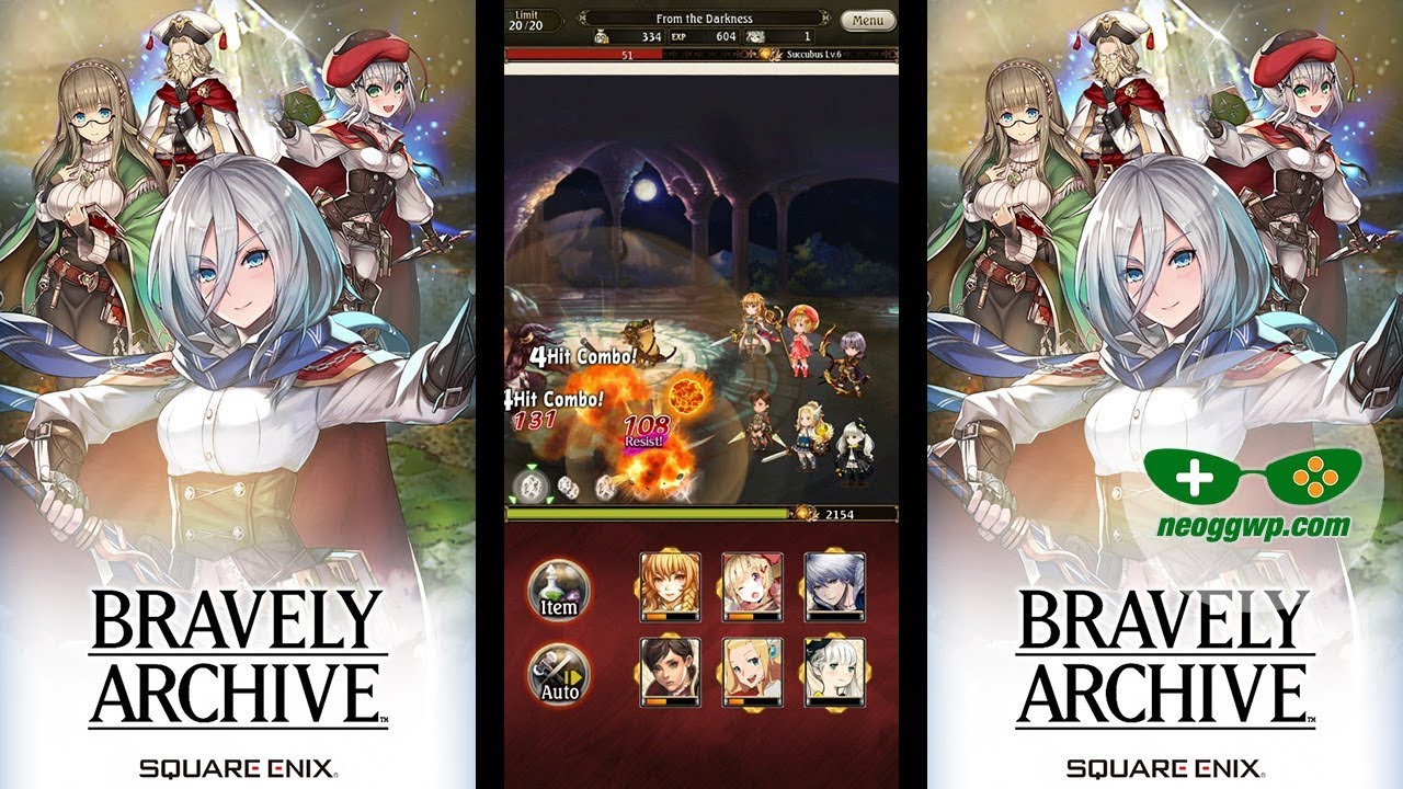 bravely archive  New  Bravely Archive (Android iOS APK) - Role Playing Gameplay Chapter 1-3
