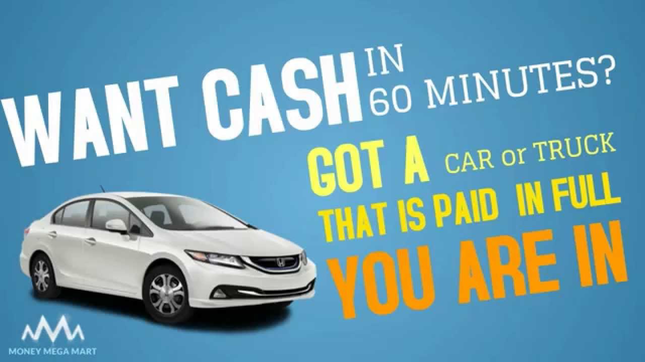 1 Hour Title Loans Canada - YouTube