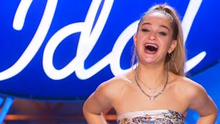 Claudia Conway Removes Shoes for ‘American Idol’ Audition