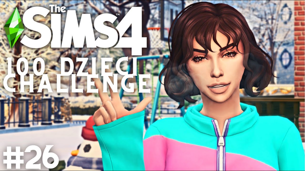 💛 Bałwan ZJADŁ jej dziecko!!! 100 dzieci challenge, The Sims 4 - odcinek 26