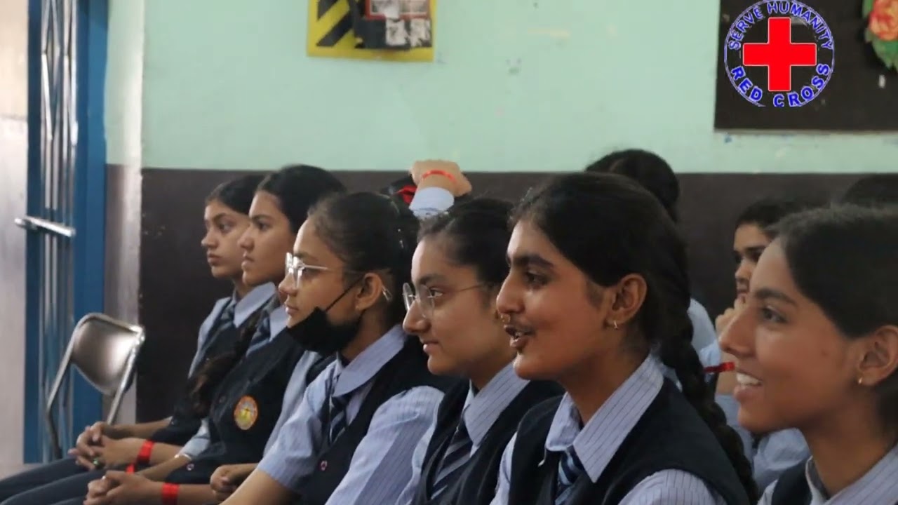 World Red Cross Day on 8th May, 2023 was observed by Sacred Heart Convent  School, Sec-39,  Ludhiana