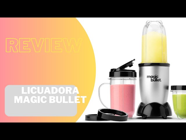 🚀🚀Análisis y Revisión de la Licuadora NutriBullet de Magic Bullet