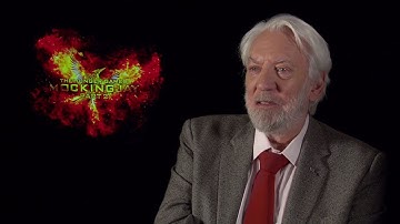 Donald Sutherland - The Hunger Games: Mockingjay - Part 2 Interview HD