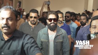 Rocky bhai aka YASH हुए SH0CK after Watching MASSIVE CROWD in Navi Mumbai | KGF 2
