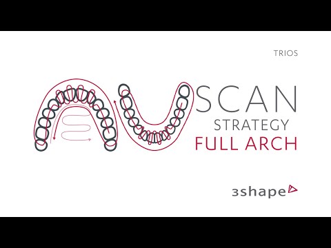 3Shape TRIOS Scan Strategy   Full Arch