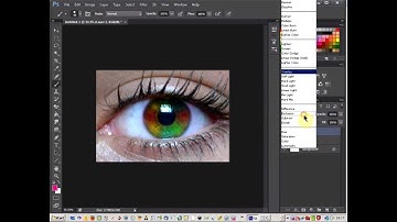 rainbow eye effect photoshop cs6 cs5 cs4 cs3 tutorial