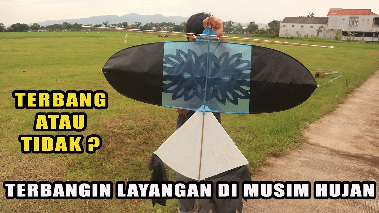 Terbangin Layang Layang Sendaren Di Musim Hujan | Gagal Atau Berhasil ?