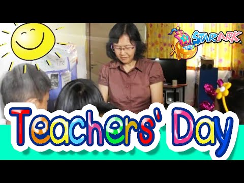 10 Teachers' Day Song - StarArk Sing and Learn English【教师节歌 - 星童谣儿童英语歌】
