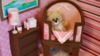 How To Make A Doll Baby Crib With Bonus Easter Project - Doll Crafts