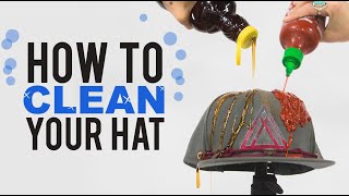 How to clean your hat