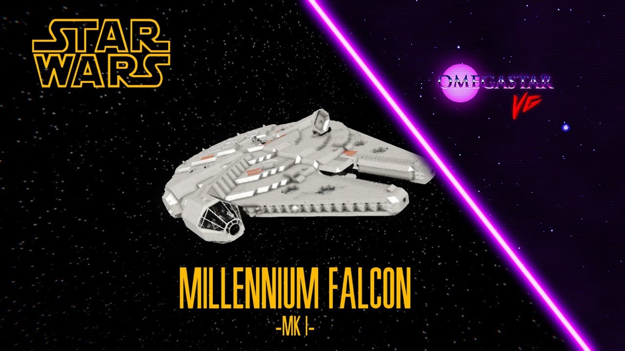 Space Engineers - Star Wars OSE Millennium Falcon Mk I [Blueprint ...