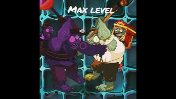 PVZ 2 MAX LEVEL Porter Gargantuar VS Wild West Gargantuar #shorts