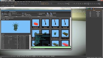 Crychinima 3 -- the asset browser