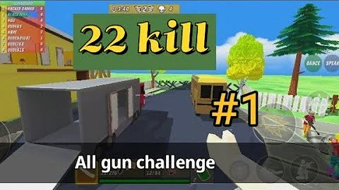 Dude theft wars all gun challenge #1(Ak 47) U Gamerz