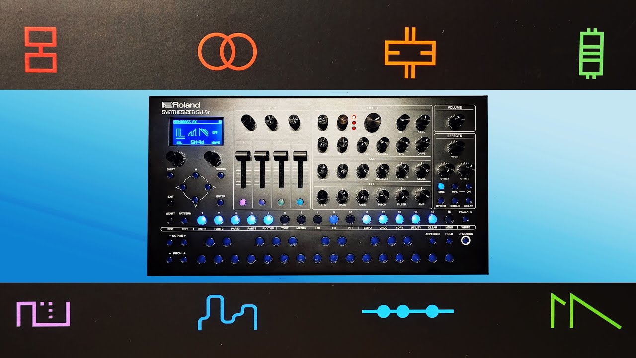 The Roland SH-4d In a Nutshell - YouTube