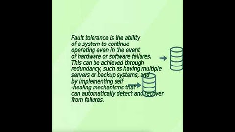 fault tolerance in system design
