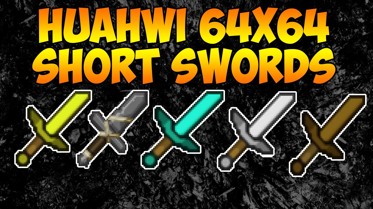 TOP 3 Minecraft SHORT SWORDS PVP TEXTURE PACKS 