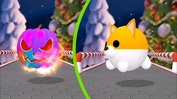 Rolling Ball Sky Escape - Gameplay SpeedRun All Levels 157 - 165