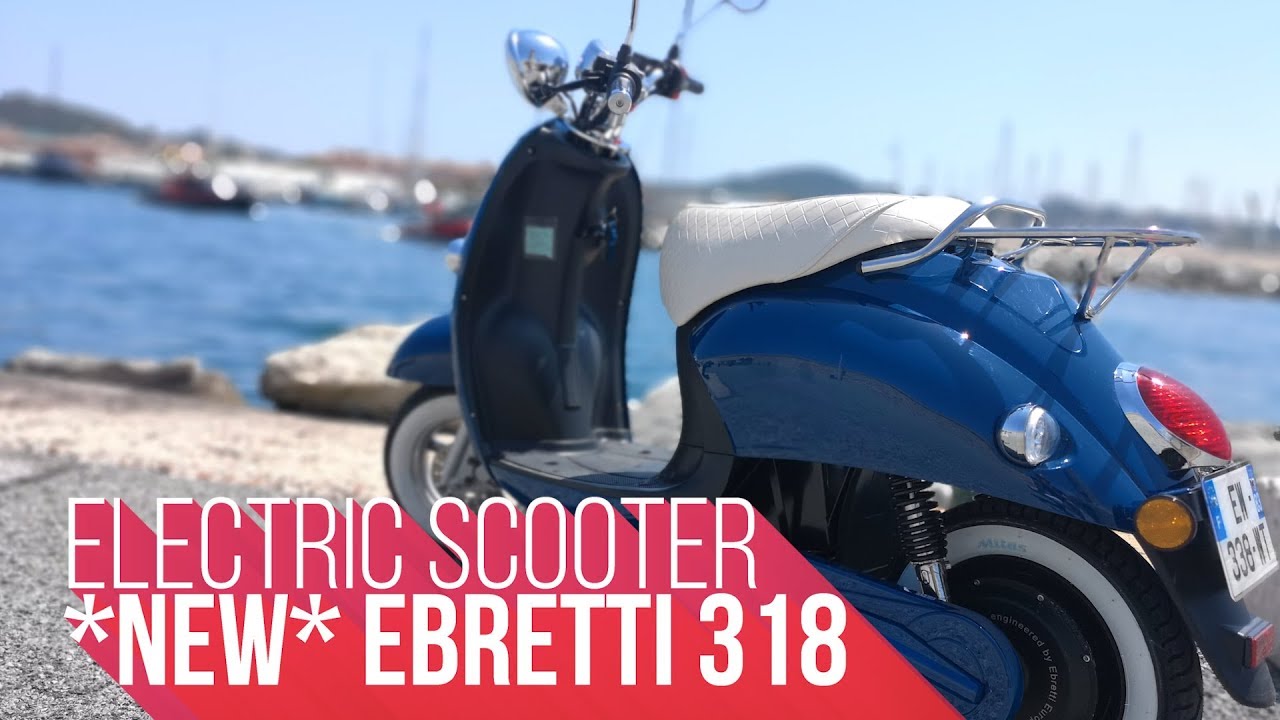 Fatal garn Stolpe Electric Scooter | Ebretti 318 - YouTube