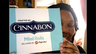 CINNABON Mini Rolls From Pizza Hut - Food Review