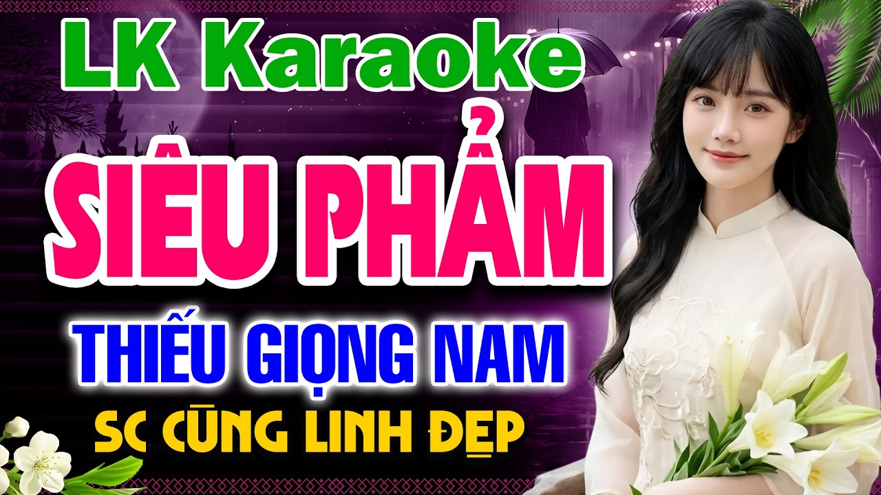 MƯỜI NĂM TÁI NGỘ Karaoke Thiếu Giọng Nam ❖ Song Ca Cùng Linh Đẹp ➤ Karaoke Kết Nối Trái Tim