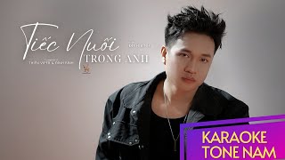 TIẾC NUỐI TRONG ANH - ĐÌNH BÌNH X BÁ THÙY LINH [ KARAOKE TONE NAM ]
