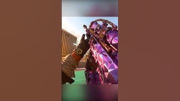 Polyatomic Camo On Every Sniper In MW2 #shorts