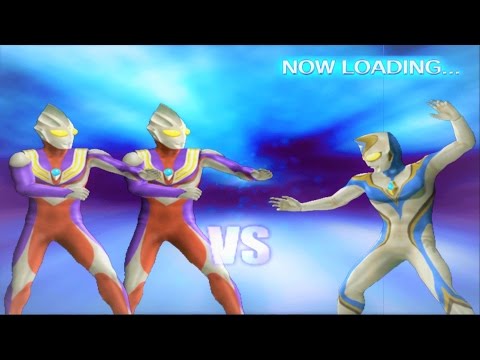 Sieu Nhan Game Play | Ultraman Tiga và Ultraman Tiga Tag battle mode | Game Ultraman Fe3