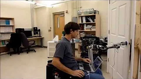 Visual Servoing Control of a 9-DOF WMRA to Perform ADL Tasks