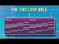 A cheatcode for better arrangements the two loop rule