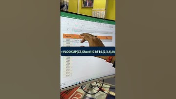 🔥🔥 Advance Excel Tricks 🎯 Advance Vlookup Function #shorts #ytshorts #excel #computertricks