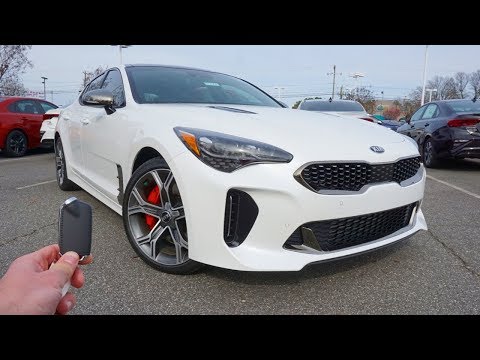 2020 Kia Stinger GT1: Start Up, Exhaust, Test Drive and Review