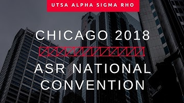 2018 National Convention | UTSA ASR
