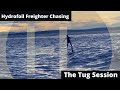 Hydrofoil Foil Surfing waves with 10+ minute rides (The Tug Sessions)