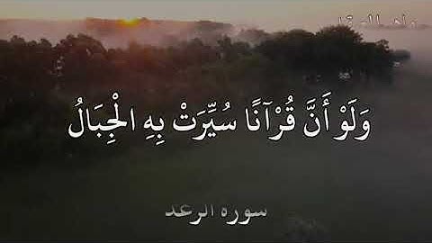 [سورة الرعد:31]