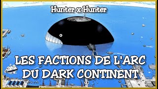 Hunter x Hunter : Les Factions du Dark Continent
