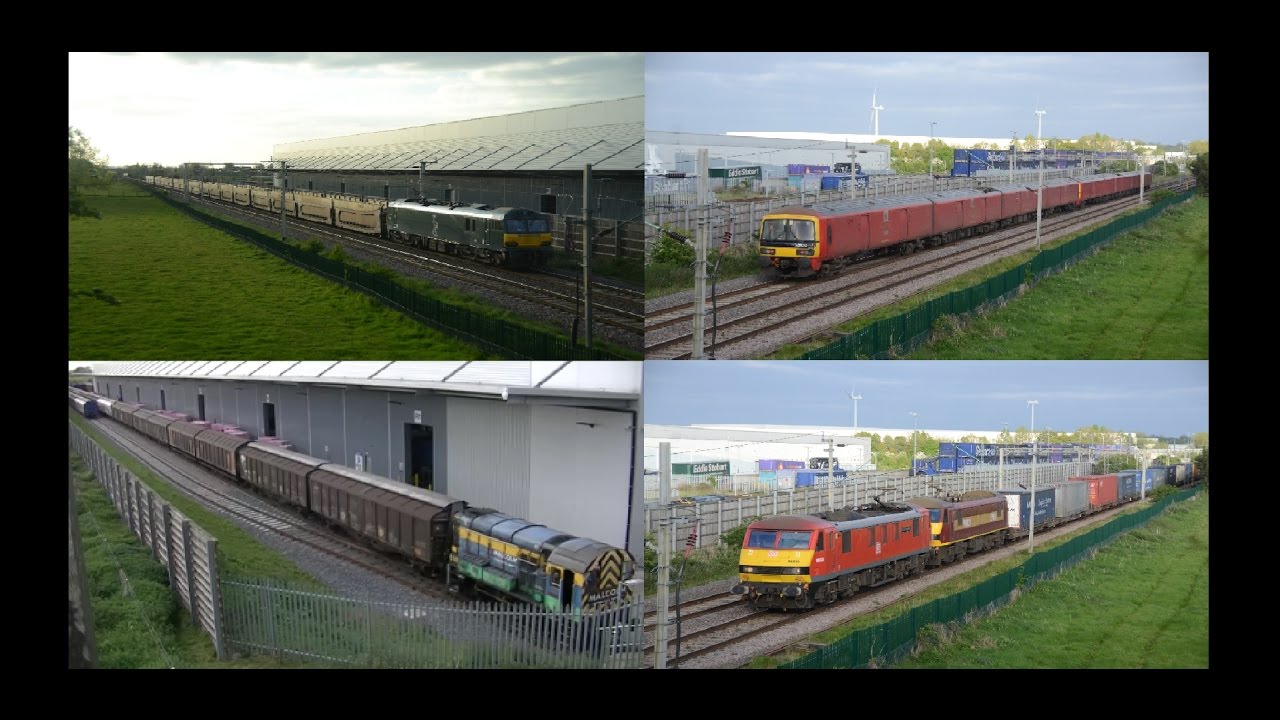 WCML Trains 2017   Barby Nortoft DIRFT2, 9th May   'Five In Forty!'