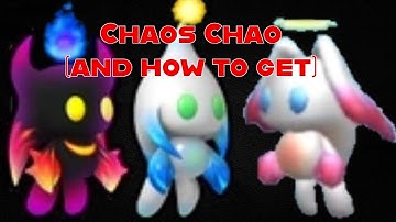 How to Get a Chaos Chao in Sonic Adventure 2 (simple and easy)