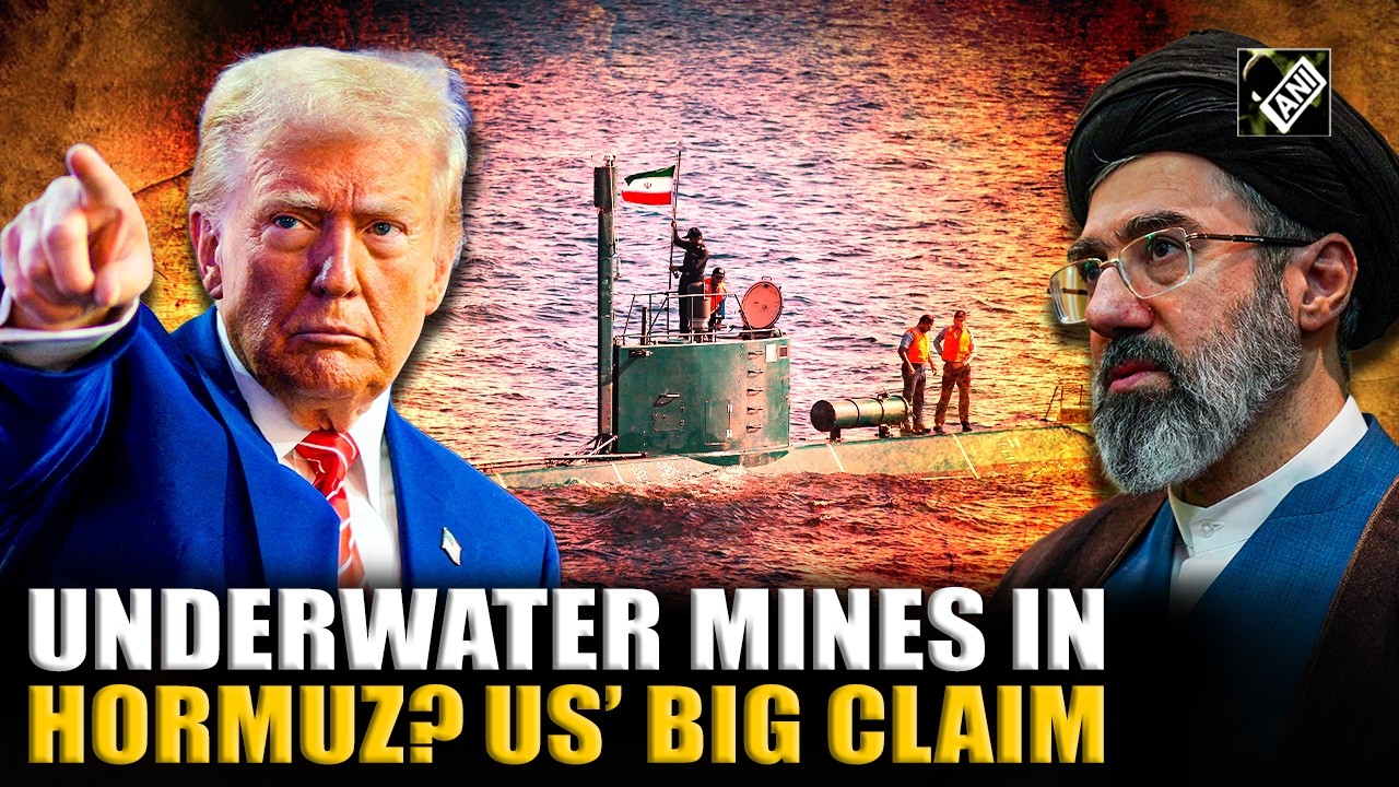 US claims Iran laid underwater mines in Strait of Hormuz amid talks, top officials inform CBS