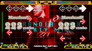【DDR 2nd】 PARANOiA MAX ~DIRTY MIX~ [SINGLE EXPERT] 譜面確認＋クラップ