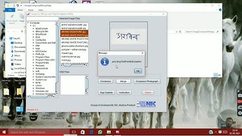 Java null pointer exception problem full solution in image compression. merge dsd file in very easy.