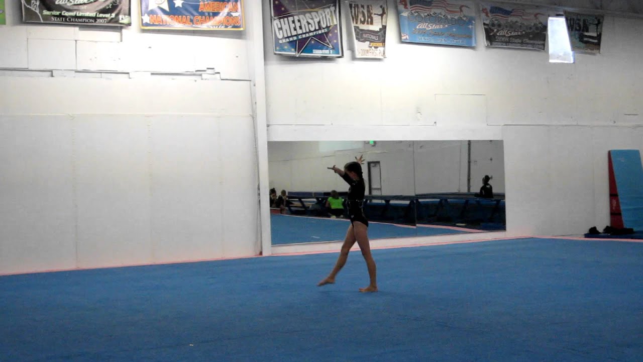 Hannah Usag Level 4 Floor Routine Sept 16 2012 Youtube