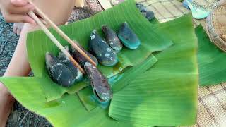 New Make Dish Green Mussel Grilled With Onion Fat Very Delicious And Good Healthy Nuens Day