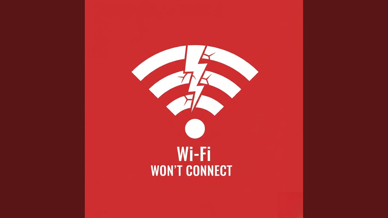 Wi-Fi WON'T CONNECT cover
